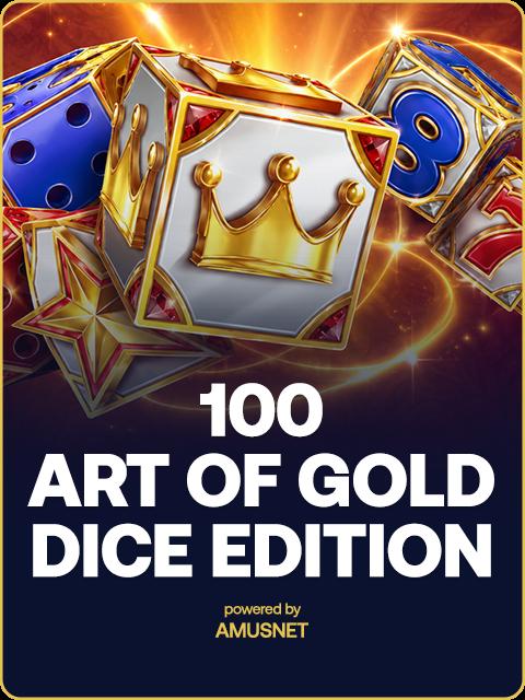 100 Art of Gold Dice Edition