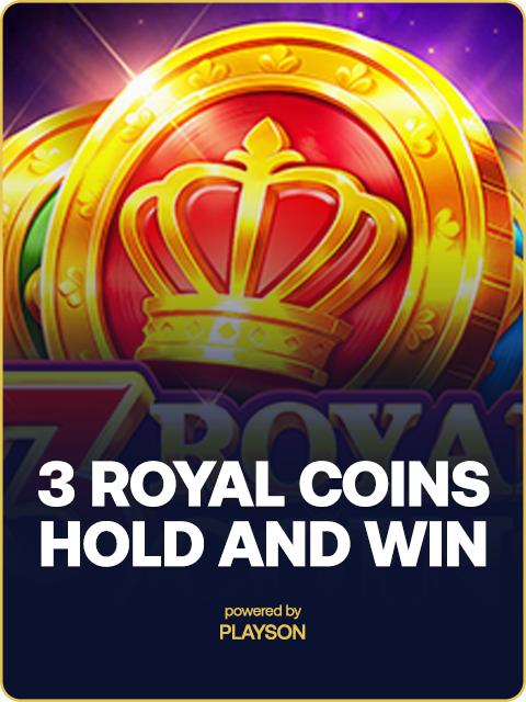 3 Royal Coins: Hold and Win
